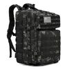 Outdoor 3P Attack Tactical Backpack Multi Functional 45L Large Capacity Camouflage Outdoor Sports Mountaineering Shoulder Backpack for Both Sides