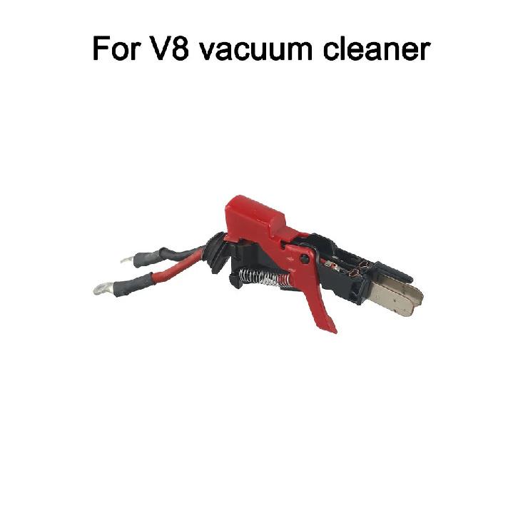 Button Switch Assembly For V10 V11 Vacuum Cleaner Accessories 10*4*2cm Black ABS Left Wheel Right Wheel/ Home Appliance Tool V8