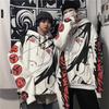 Anime Hoodies Streetwear Couple Winter Coat Fashion Loose Cartoon Sasuke Japan Hoodie Sweatshirt Unisex Hoodie