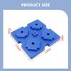 RV Leveling Blocks Trailer Levelers Portable Anti Slip Pads Chocks Heavy Duty Interlocking Design
