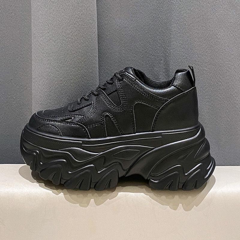 Fashion Shoes Women's Sneakers Summer 2025 Tennis Female Platform New Trainers Fashion Thick Sole Casual Wedge Autumn Super High Increas