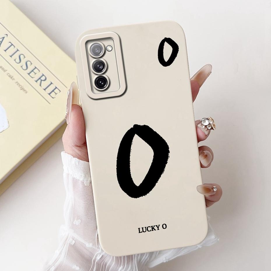 New Fashion Letter Phone Case For Samsung Galaxy S20 FE S20+ Soft Silicone Shockproof Cover For Samsung S20 Plus S20FE 5G Bumper