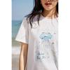 Women's Pastel Casual Set: T-shirt & A-line Skirt