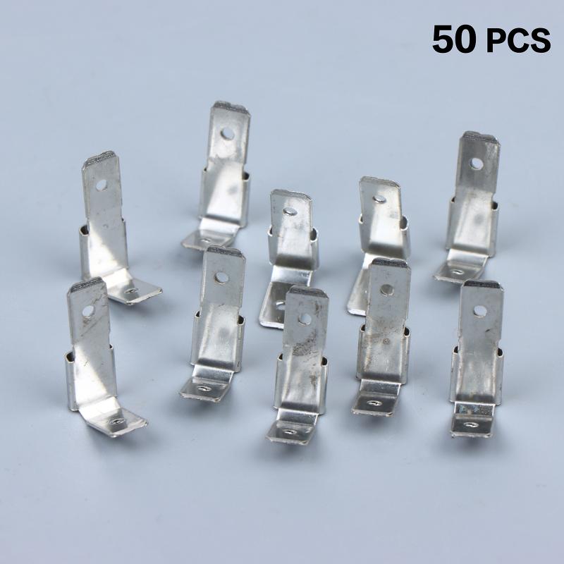 6.3 Mm Double Piggyback Spade Connectors Voltage Drop Wear And Tear Resistant