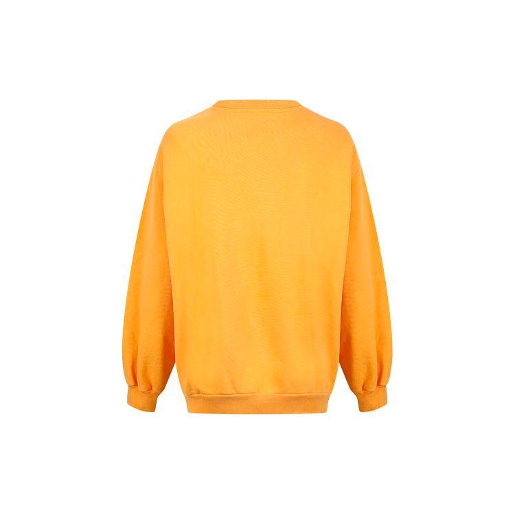 Levis Knitted Casual Long Sleeve Sweatshirt Women Sweatshirt Yellow 32951-0004