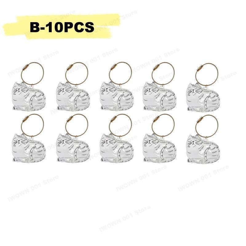 Katzenhaar Aufbewahrungsbox Hängender Katzen Schlüsselanhänger Anhänger Rucksack Katzen Tasche Hängende Deko Haustierhaar Aufbewahrung Niedlicher Schlüsselanhänger Haustier Souvenirs