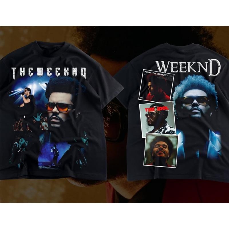 The Weeknd Men Oversized Y2k Printed T-Shirt Casual Cotton High Quality Short Sleeve Male Female Clothing High Streetwear Top Tee
