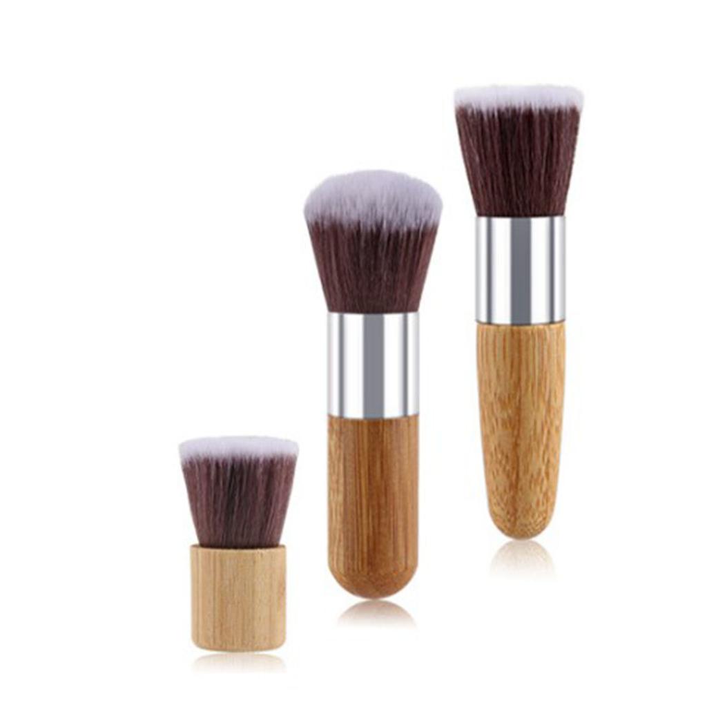 11Pcs Cosmetic Brushes Bamboo Handle Makeup Brush Set Professional Face Beauty Tools