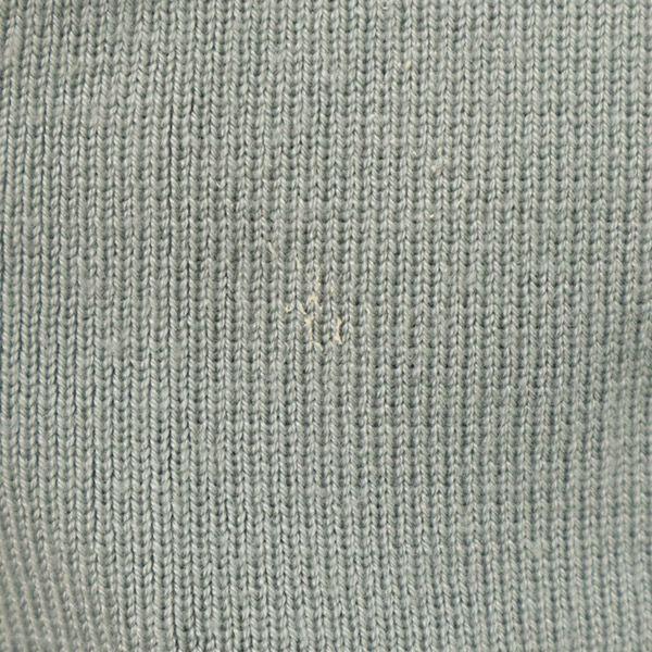 Mila Owen Long Sleeve Long Knit Cardigan Blue Gown Coat Women Used