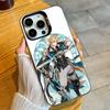 V-VarkaS G-Genshi-n-n I-ImpacTS Phone Case For iPhone 16 17 15 14 12 13 Pro Max Black Candy Matte Shockproof Cover