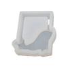 Clear Quicksand Silicone Molds Resin Casting Shaker Mold Resin Epoxy Mold for DIY Crafts Pendant Keychain Jewelry Making