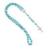 Vintage Stil Rosenkranz Perlen Anhänger Kette Imitation Perle Religiöse Anhänger Christlicher Schmuck