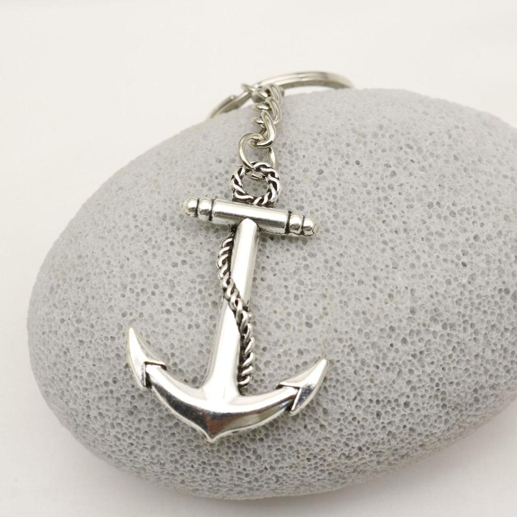 Hot Selling Simple Anchor Keychain Pendant