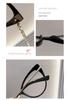 Premium Photochromic Cat Eye Blue Light Blocking Myopia Glasses with Frames and Lenses