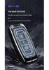 Qoros 7 Key Case: Luxury Metal Shell Remote Control Cover & Buckle