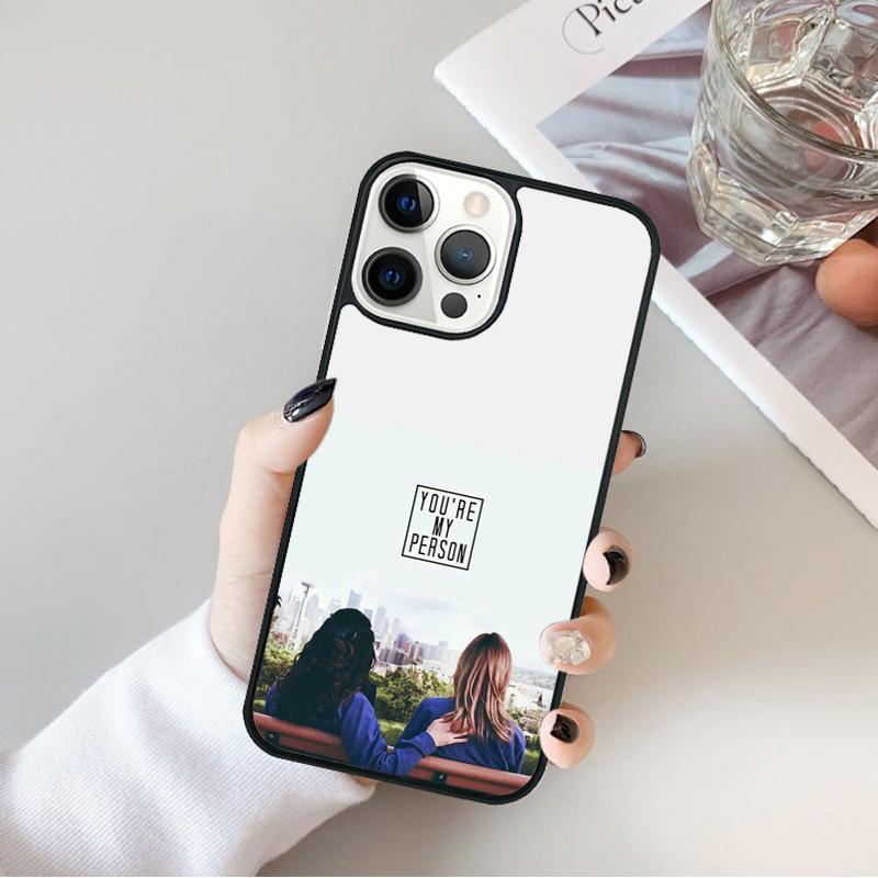 Greys Anatomy You are my person Phone Case Cover For iPhone 17 Air 16 15 14 plus 11 12 13 pro max coque Shell