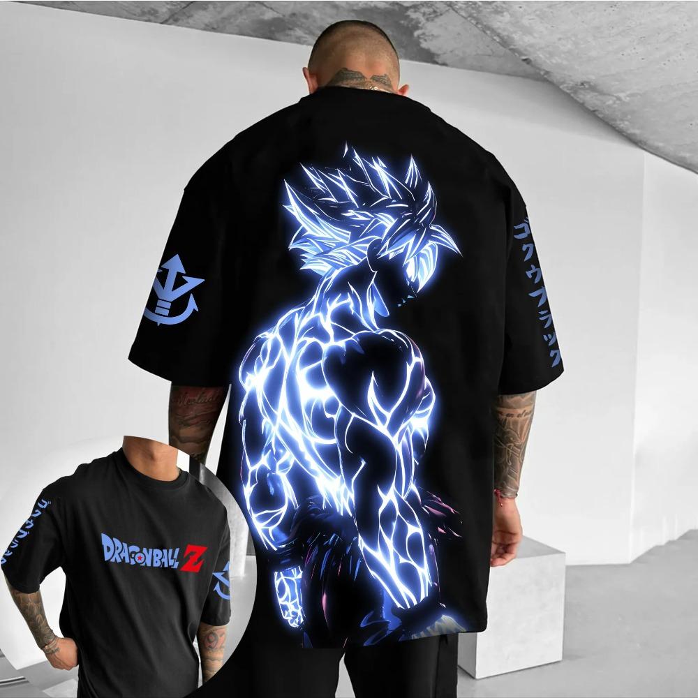 Summer Anime Printed Men's and Women's T-shirts