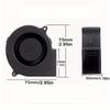 Ventola USB 75mm Raffreddamento Soffiatore Turbo Brushless Stampante 3D 5015 7515 7525 7530 Per Estrusore Raffreddatore CC Inverter di Potenza Pompa Aria PC CPU