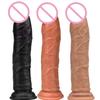 Simulated Double-layer Liquid Silicone Dildo Female Masturbator Egg Free Dildo Anal Plug Adult Product