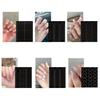French Manicure Nail Art Stickers Self-Adhesive Nail Tips Guides for DIY Decor
