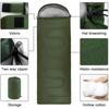 Ultra Lightweight Portable Sleeping Bag 4 Seasons Warm Envelope Backpack Outdoor Travel Camping Sleeping Bag Hiking Supplies