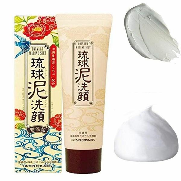Okinawa Mud Cleansing Foam Cleanser Pore Blackhead Removal (W494FB1) Okinawa Hot Cleansing Gel