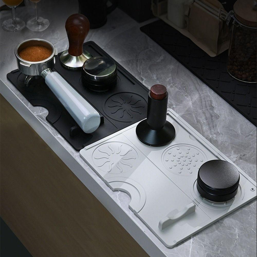 Heat Resistant Coffee Tamping Mat Food Grade Espresso Tamper Pad  Barista Essential