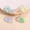 Inspired Unique Anime Animal Brooch With Eyecatching Letter Elements In Finish Glossy