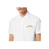 Versace Solid Color Letter Embroidered Short Sleeve Polo Men Polo 1010639-1A07698-1W000