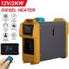 12v Diesel 2kw Auto Air Auxiliary Thermostat Lcd Monitor For Tool Rv