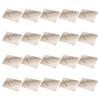 20Pcs Vintage Envelopes 4x2.76Inch Small Folding Envelopes Invitation Envelope For Wedding Valentines Card And Mailing