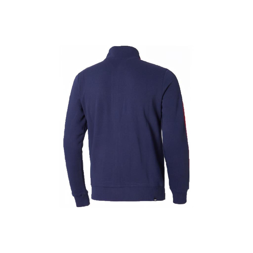 Puma Knit Stand Collar Jacket Men Outerwear Blue 845164-03
