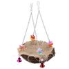 Rattan   Bird  ing   Toy with  s Bird Swing Standing Perch Toy Cage Hammock(S)