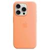 iPhone 15 Pro Max Oranges Case - Magnetisches Silikondesign mit MagSafe