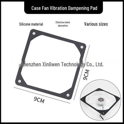 LLHY 9CM PC Cooling Fan Silicone Gasket