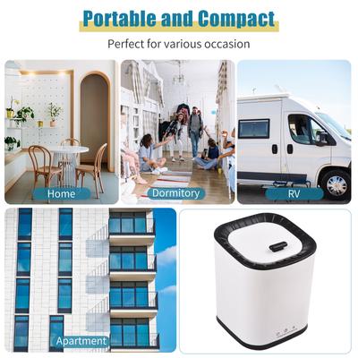 Portable Washing Machine for Underpants Underwear Sock 2L Capacity Mini Laundry Machine Turbine