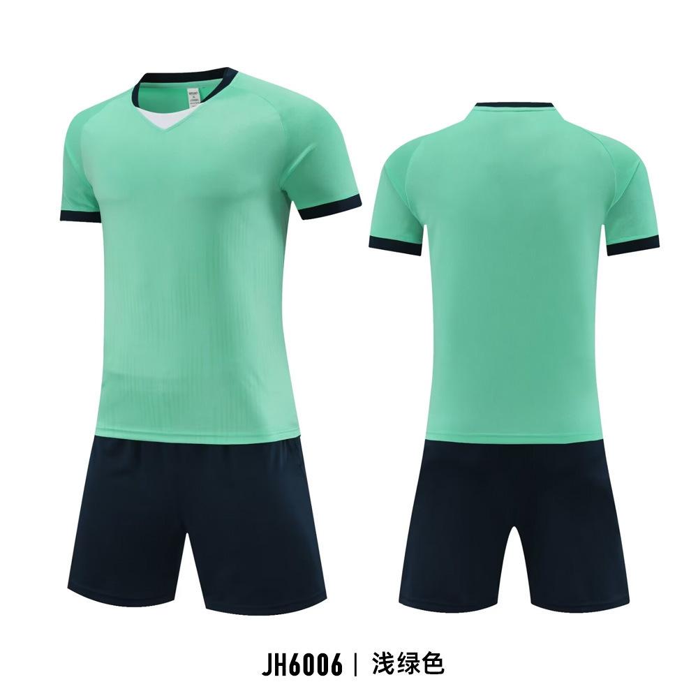 New children's football jersey set Printed men's game training jersey Student sports quick-drying breathable short-sleeved jersey
