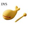 Stress Relief Percussion Gadget 3D Printed Whale Wooden Fish Instrument with Mallet, Creative Gift for Coworkers Sensory Fidget Toy, Desktop