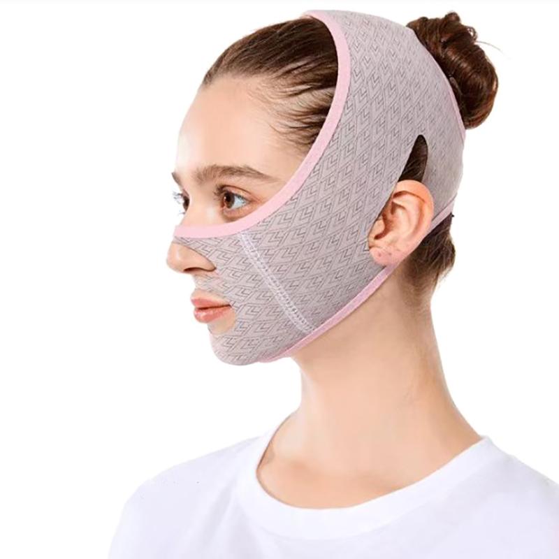 

V Face Slimming Belt Facial Cheek Bandage Firmy Lifting Band Anti-Face Strap Anti-Face Lift Up Facial Mask Facial Sculpting Маска для сна Face Shaped Belt