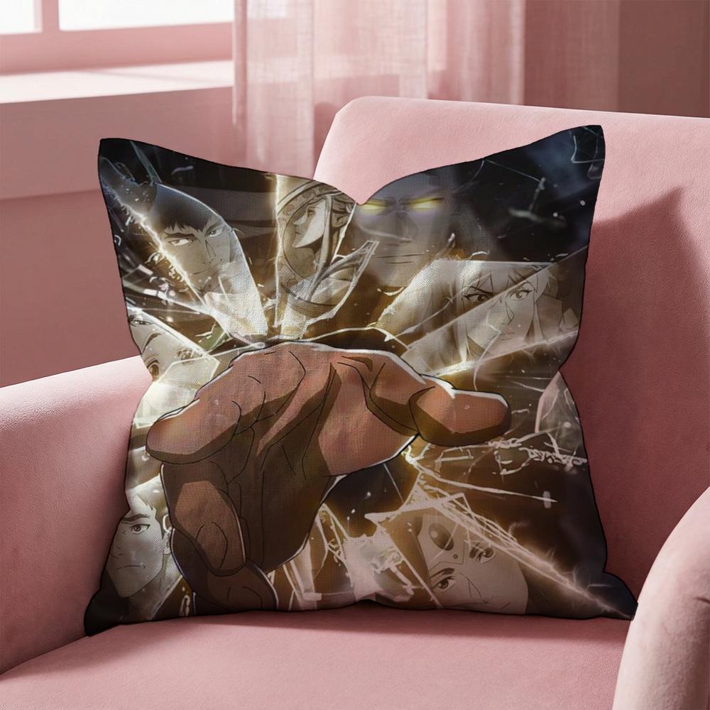 Game Cool D-Dota2 Cushion Cover Multi-Scene Pillow Cover for Home & Car - Reversible, Soft & Durable for Daily Use