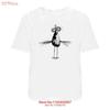Wacky Bird Cotton T Shirt Ta044845 Vintage Washed Breathable Top For Everyday Wear Versatile Unisex Soft Comfortable Fashion