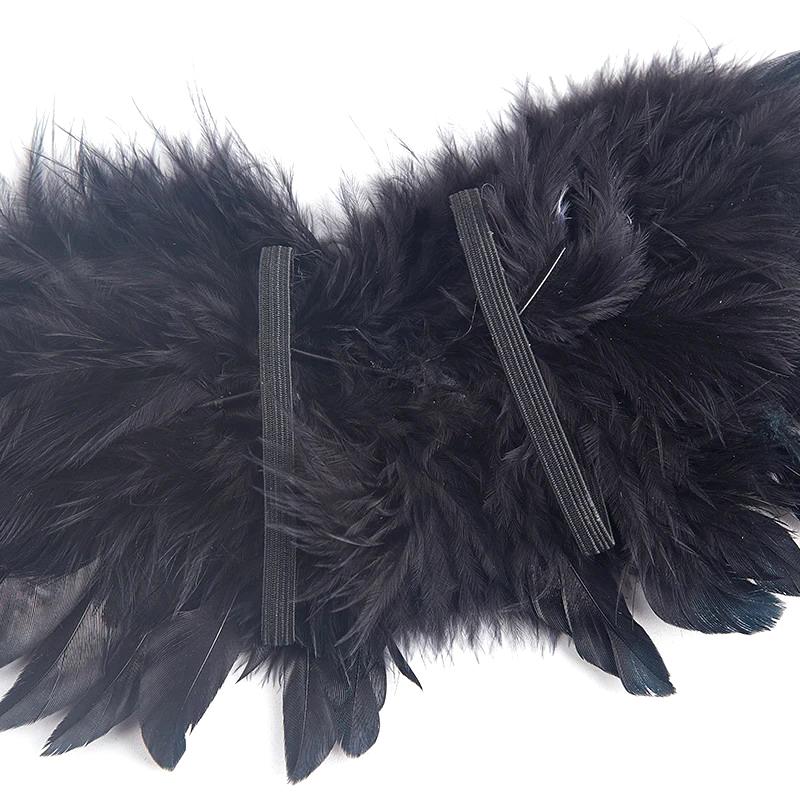 Weiß Schwarz Handwerk Kinder Mini Feder Engel Flügel Pet Requisiten Puppe Dekoration Party Geburtstag Geschenk Ostern Valentinstag