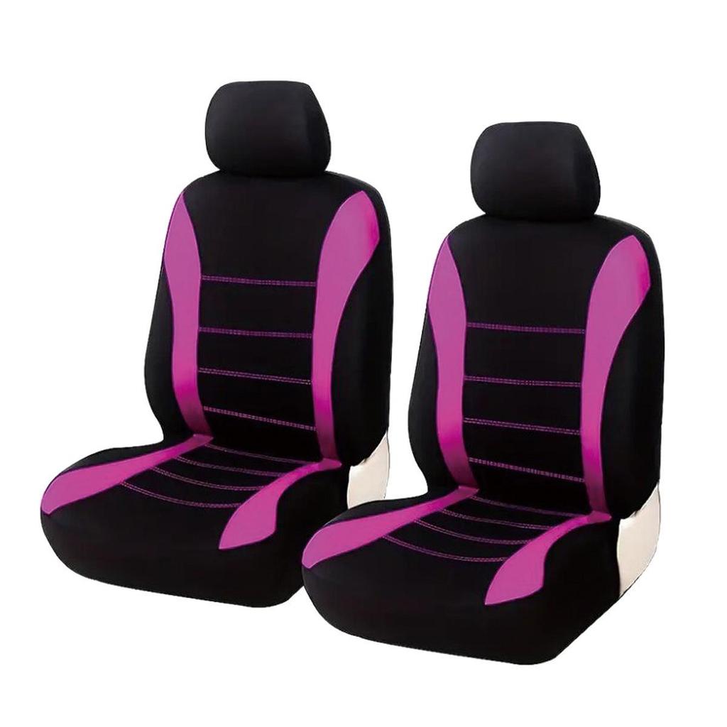 Universal Car and Minivan Seat Cover with Exclusive Waistline Design Fabric Cushion