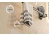Retractable No-Drill Suction Cup Towel Rack for Bathroom and Toilet