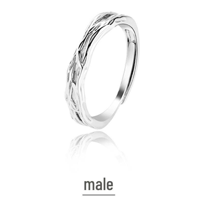 Retro Style Versatile Heart Open Ring for Women
