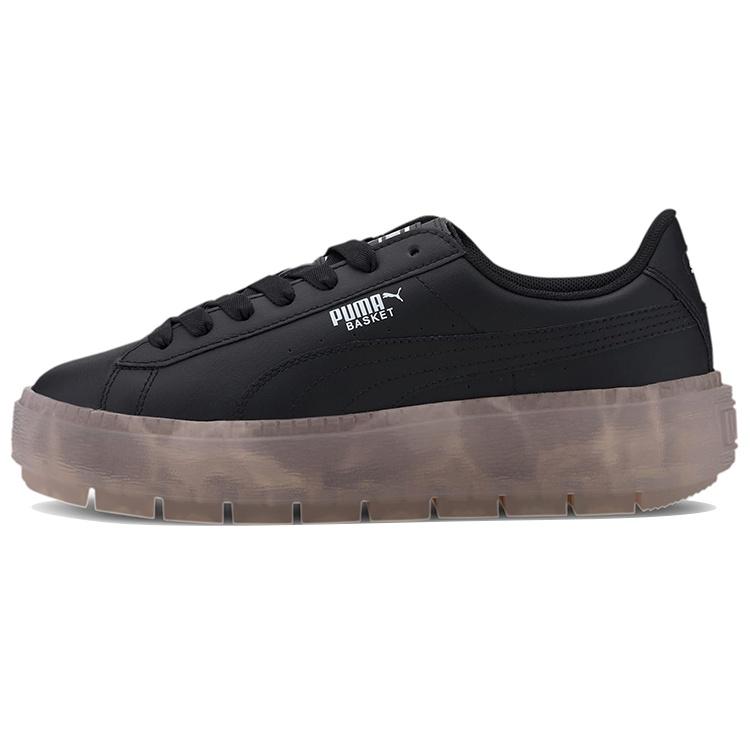 (WMNS) PUMA Platform Trace Translucent Black Women s 371656-02 EU 35.5