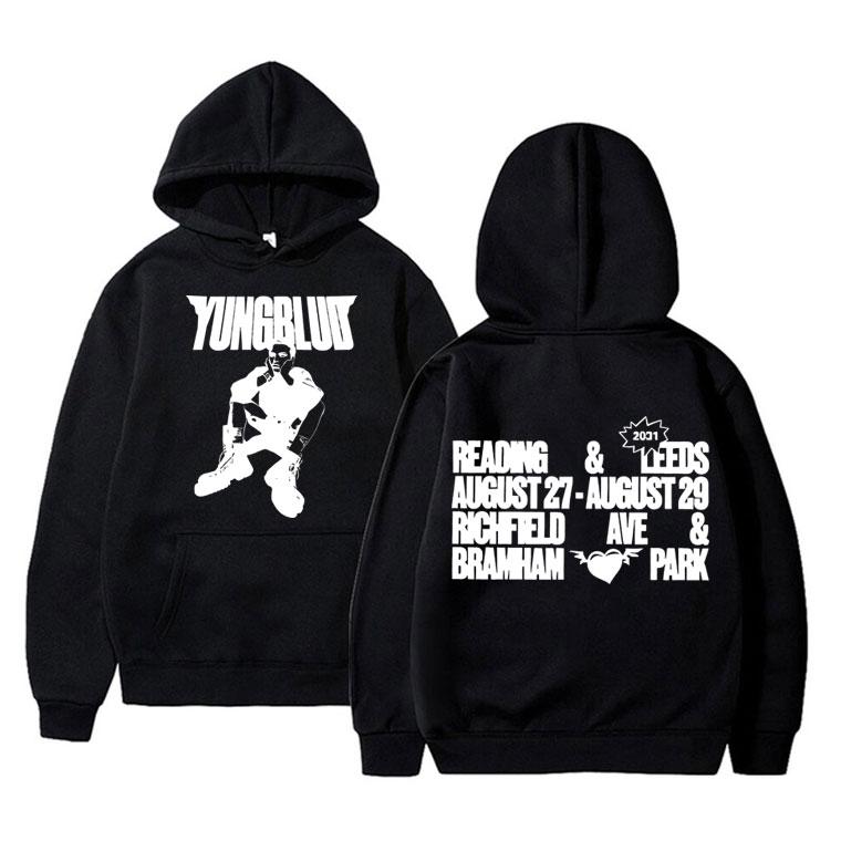 Vintage Rocker Yungblud IDOLS Album Tour 2025 Hoodie Men Women Hip Hop Rock Sweatshirt Men's Casual Cotton Popular Streetwear