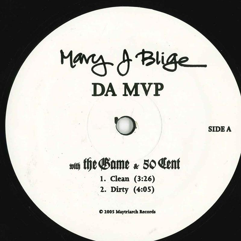 12inch Record MARY J BLIGE - Da MVP GEFR11432 MAYTRIARCH 2005 US Rap & Hip-Hop/R&B Used