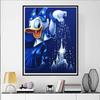 Disney 5D DIY Diamond Painting Decorations, Daisys Magic Castle Theme Illustration Diamond Embroidery Rhinestone Cross Stitch Set Handmade