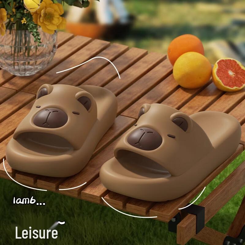 Кено Нескользящие Домашние Тапочки на Толстой Подошве (2-Pack)